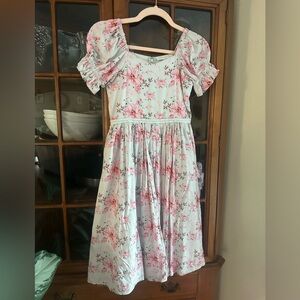 Ivy City Co Pink Floral Kids Dress